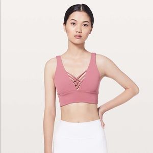 Lululemon Bind & Cross Yoga Sports Bra Sz 4
